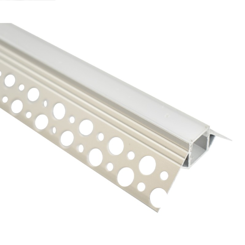 Cover for Aluminum Profile Plaster/Pladur 13x14mm