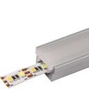 Profile for LED strip to be embedded in floor 22x13mm (2m)