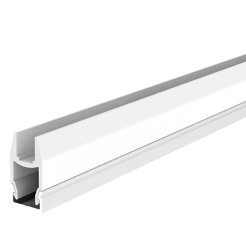 LED strip profile for glass and shelf 25x14mm (2m)