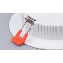 Recessed circular LED downlight - 25W - Professional use - Ø190 mm