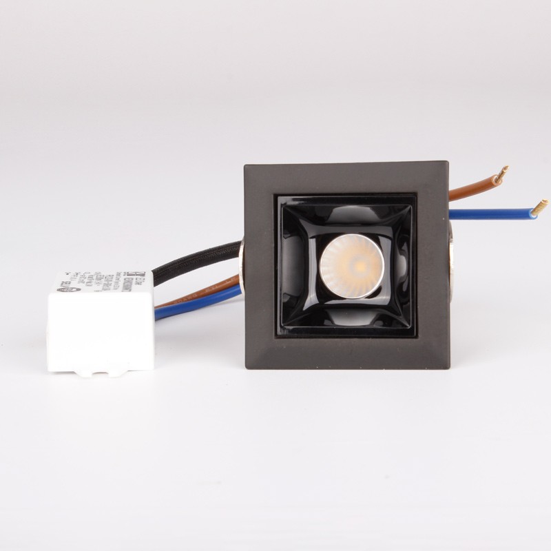 Recessed linear LED downlight - 2W - UGR18 - CRI90 - OSRAM Chip