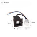 Recessed linear LED downlight - 2W - UGR18 - CRI90 - OSRAM Chip
