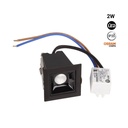 Recessed linear LED downlight - 2W - UGR18 - CRI90 - OSRAM Chip