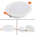 Recessed circular LED downlight - 25W - Professional use - Ø190 mm