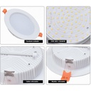 Recessed circular LED downlight - 25W - Professional use - Ø190 mm
