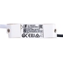 Recessed linear LED downlight - 2W - UGR18 - CRI90 - OSRAM Chip