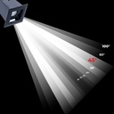 Recessed linear LED downlight - 2W - UGR18 - CRI90 - OSRAM Chip