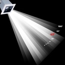Recessed linear LED downlight - 2W - UGR18 - CRI90 - OSRAM Chip