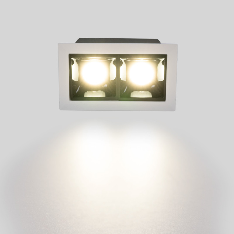 Recessed linear LED downlight 4W - UGR18 - CRI90 - OSRAM Chip
