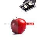 Recessed linear LED downlight 4W - UGR18 - CRI90 - OSRAM Chip