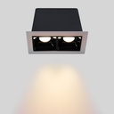 Recessed linear LED downlight 4W - UGR18 - CRI90 - OSRAM Chip