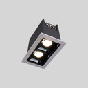 Recessed linear LED downlight 4W - UGR18 - CRI90 - OSRAM Chip