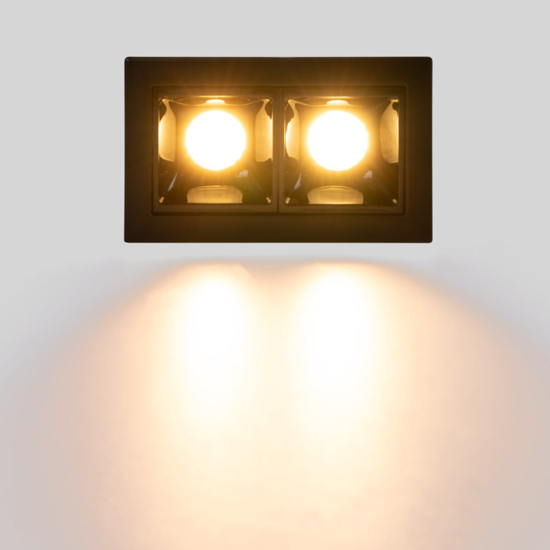 Recessed linear LED downlight 4W - UGR18 - CRI90 - OSRAM Chip