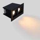 Recessed linear LED downlight 4W - UGR18 - CRI90 - OSRAM Chip