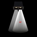 Recessed linear LED downlight 4W - UGR18 - CRI90 - OSRAM Chip