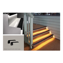 Profile LED strip for stairs - 65X27.5mm - With diffuser - 2 meters
