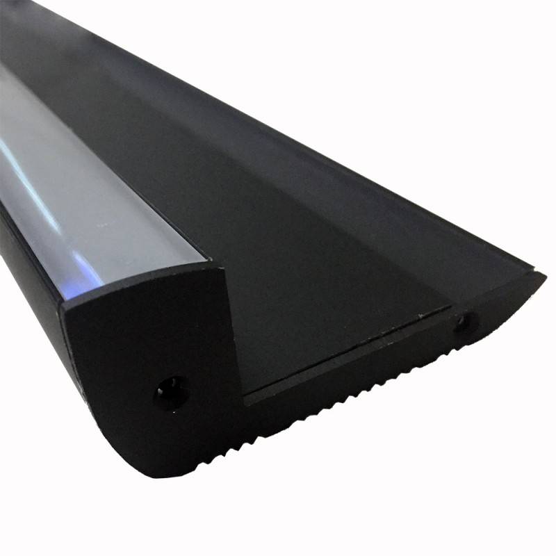 Profile LED strip for stairs - 65X27.5mm - With diffuser - 2 meters