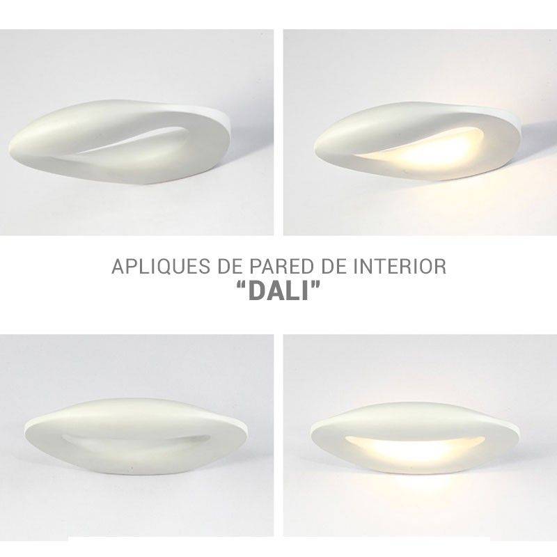 Modern interior wall light "DALI" 9W