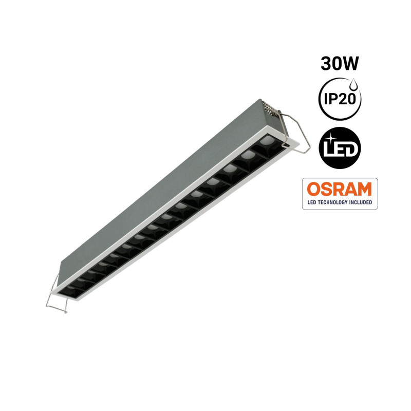 LED Downlight Linear Recessed Spotlights 30W UGR18