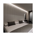 Profile for LED strip integration Plaster/Pladur 96x35 Trimless Bottom/Up Corner (2m)