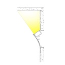Plaster/Pladur Integration Profile Cover (BPERFALP128)