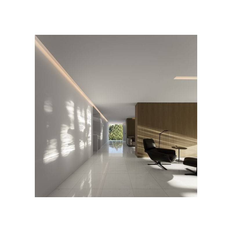 LED Strip Profile 94x34 Trimless Top/Bottom Corner (2m)
