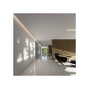 LED Strip Profile 94x34 Trimless Top/Bottom Corner (2m)