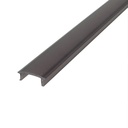 Black Diffuser for 17mm (2m) LED strip profiles