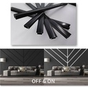 Black Diffuser for 17mm (2m) LED strip profiles