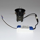 Recessed LED spotlight "KOPPA"-  6W - 15º Optics - Cutout Ø 65mm - Low UGR