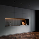 Recessed LED spotlight "KOPPA"-  6W - 15º Optics - Cutout Ø 65mm - Low UGR