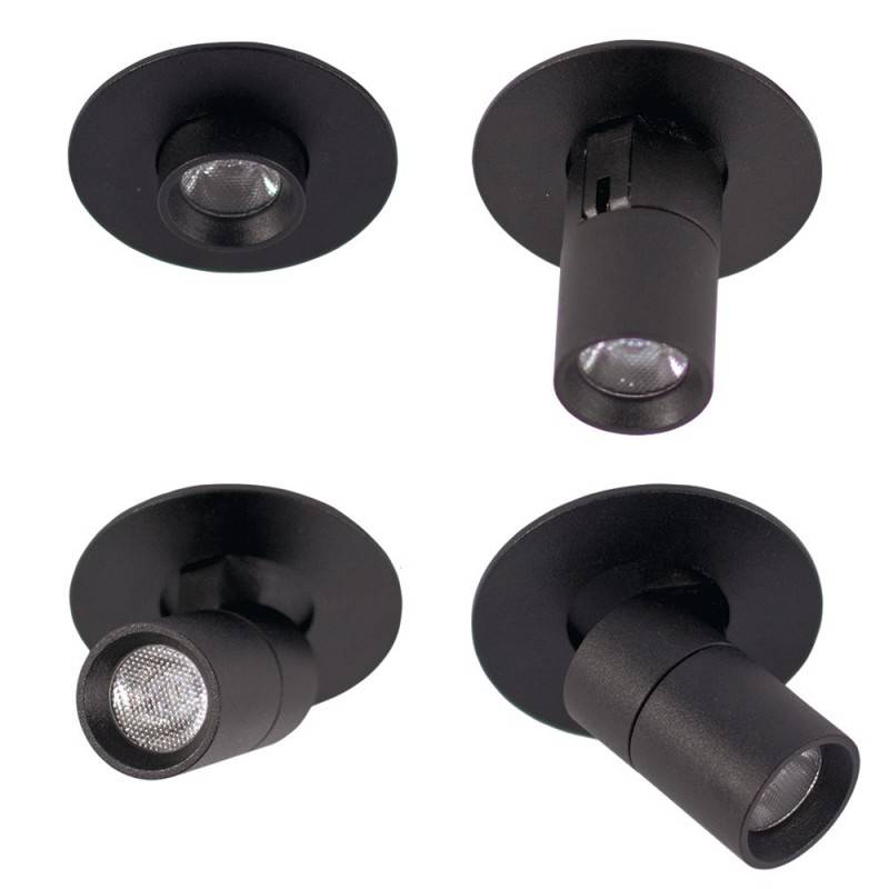 Recessed LED Spotlight - 3W - Adjustable - CREE Chip