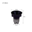 Recessed LED spotlight "KOPPA"-  6W - 15º Optics - Cutout Ø 65mm - Low UGR