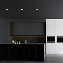 Recessed LED spotlight 11W "KOPPA"- Optics 15º - Cut Ø 100mm - Low UGR