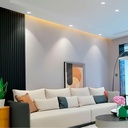 Recessed LED spotlight 11W "KOPPA"- Optics 24º - Cut Ø 100mm - Low UGR