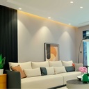 Recessed LED spotlight 11W "KOPPA"- Optics 24º - Cut Ø 100mm - Low UGR