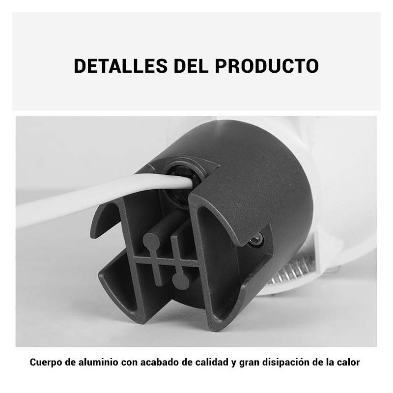 LED downlight 6W 24º Inclined "KOPPA".