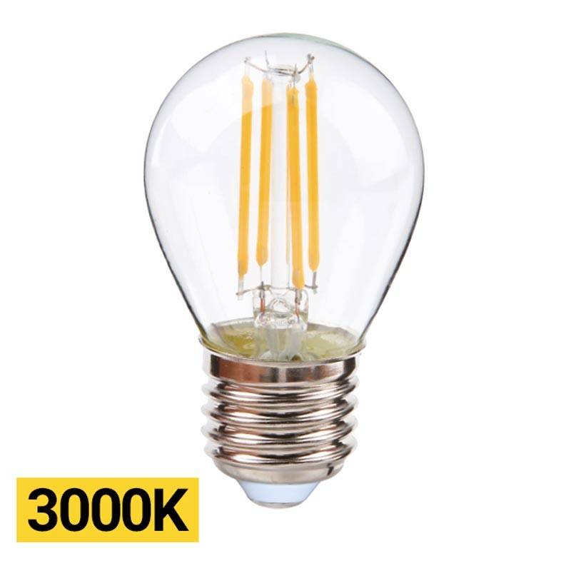 E27 G45 sphere LED filament bulb - 5W