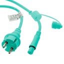 Decorative garland of 10 meters for outdoor interconnectable 10 meters