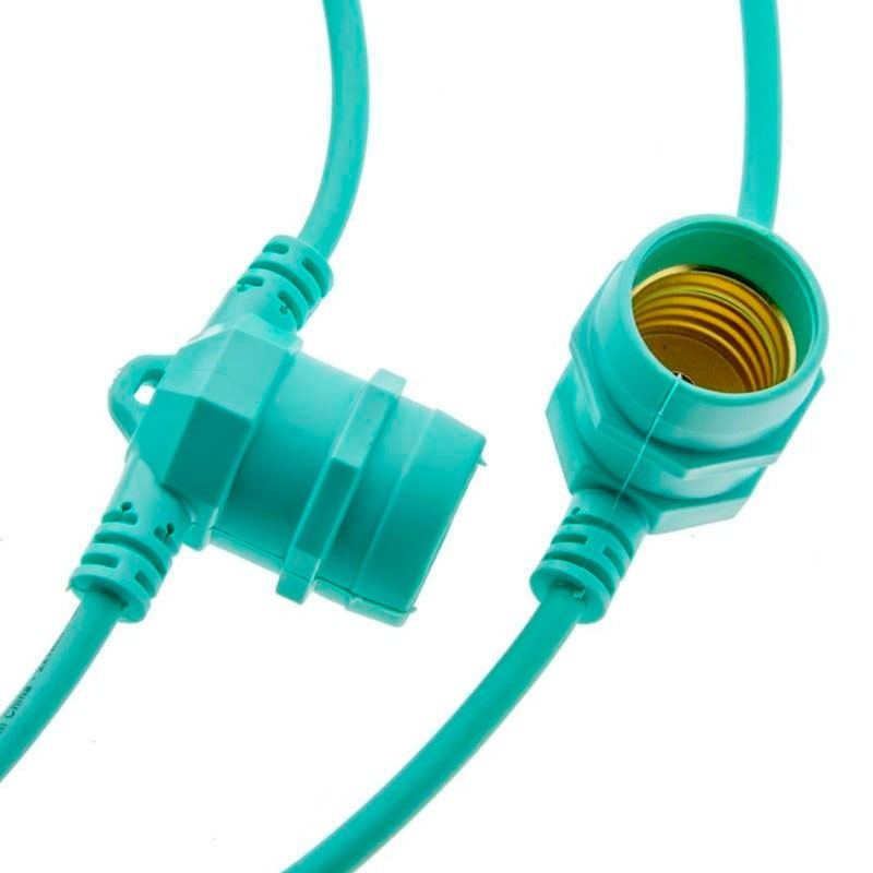 Decorative garland of 10 meters for outdoor interconnectable 10 meters