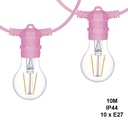 Decorative garland of 10 meters for outdoor interconnectable 10 meters