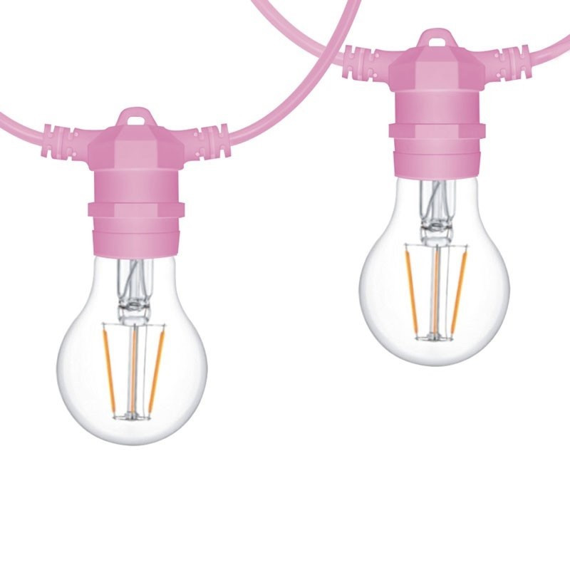 Decorative garland of 10 meters for outdoor interconnectable 10 meters
