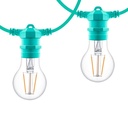 Decorative garland of 10 meters for outdoor interconnectable 10 meters