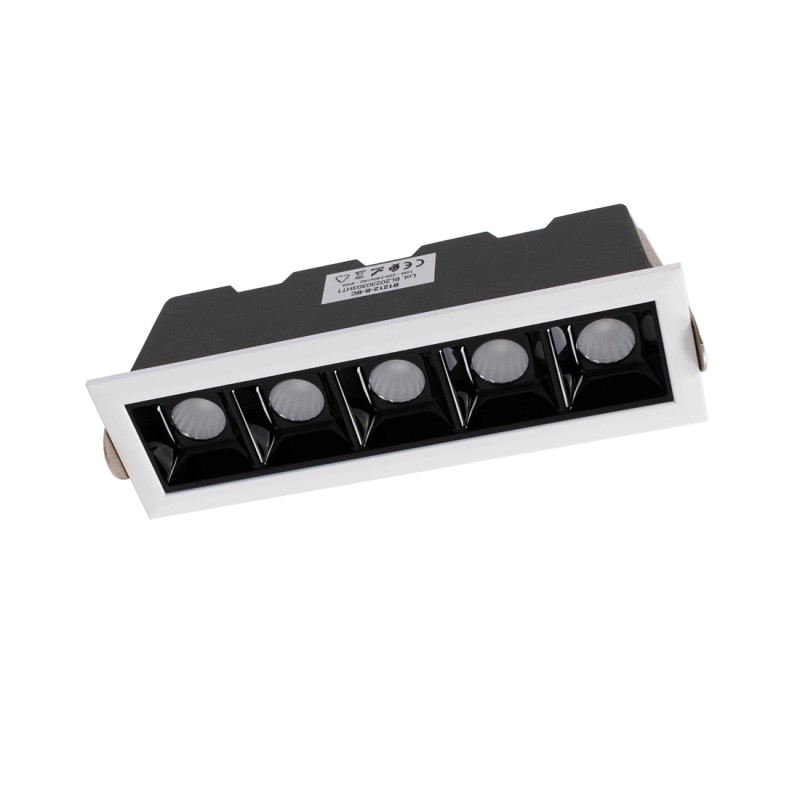 Recessed linear LED downlight - 10W - OSRAM Chip - UGR18