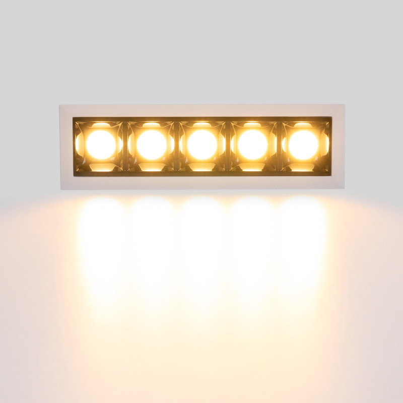Recessed linear LED downlight - 10W - OSRAM Chip - UGR18