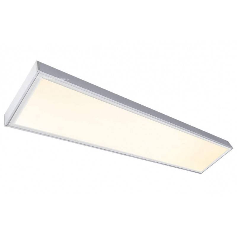Slim surface LED panel 120X30 cm - Driver Philips - 44W - UGR19 - With mounting KIT