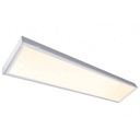 Slim surface LED panel 120X30 cm - Driver Philips - 44W - UGR19 - With mounting KIT