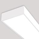Slim surface LED panel 120X30 cm - Driver Philips - 44W - UGR19 - With mounting KIT