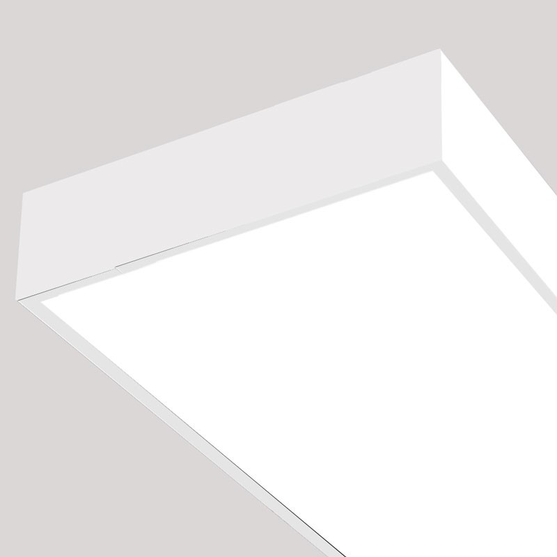 Slim surface LED panel 120X60cm - PHILIPS Driver - 72W - UGR19 - With mounting KIT