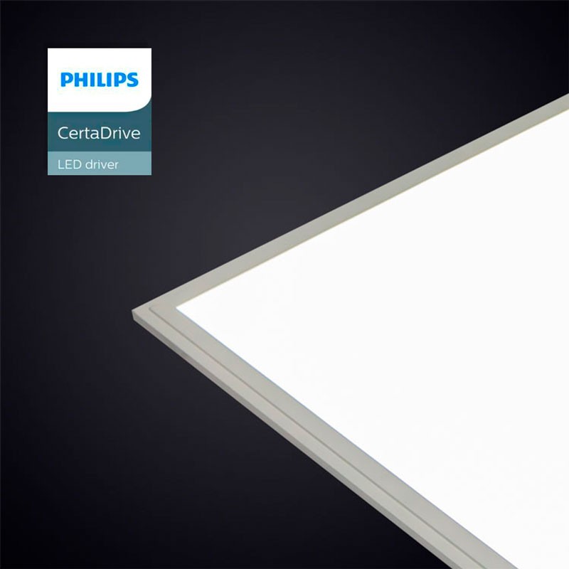 Slim surface LED panel 120X60cm - PHILIPS Driver - 72W - UGR19 - With mounting KIT